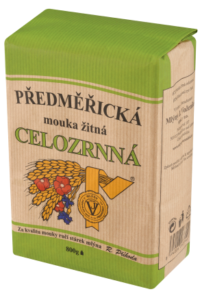 PŘEDMĚŘICKÁ mouka žitnácelozrnná
