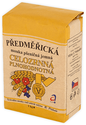 Předměřice full-bodiedwholemeal wheat flour, finely ground